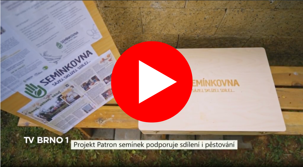 Reportáž TV Brno o projektu Patron semínek
